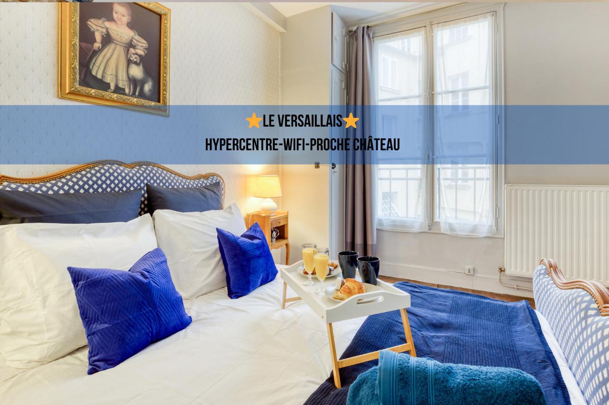 * Le Versaillais*2 Min A Pied Du Chateau Versailles Luaran gambar